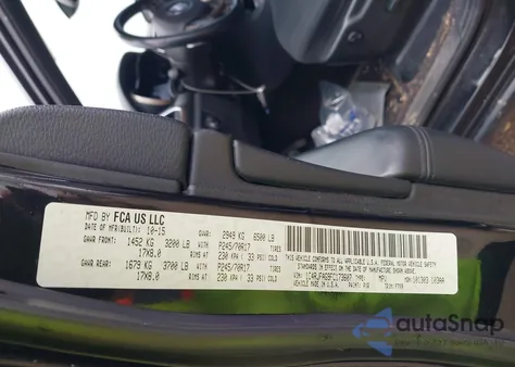 2015 Jeep Grand Cherokee Laredo from USA, damaged, VIN 1C4RJFAG9FC173607